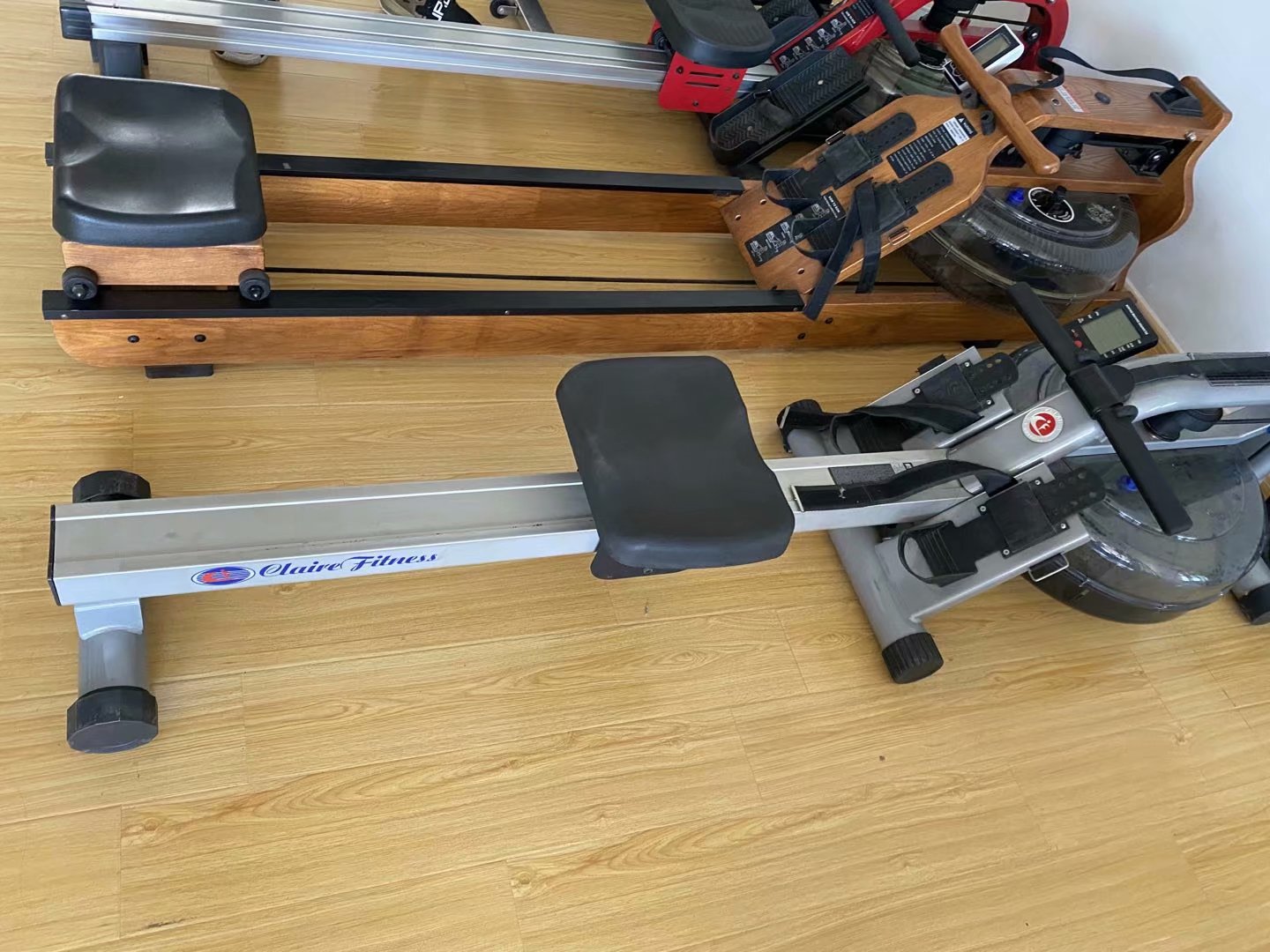 Home Gym Fitness Equipment Magnetic Rowing Machine With 8 Level Adjustable