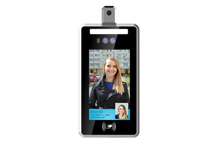 Touchless WDR 7inch Facial Recognition Temperature Scanner
