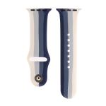 38mm / 40mm Four Color Silicone Watch Strap Replacement Portable