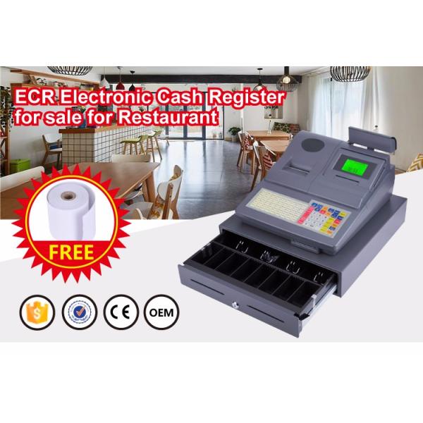 Supermarket/Retail Store All-in-One POS Electronic Cash Register with Optional Cash Box