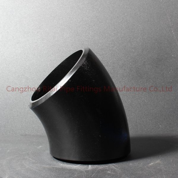 SGP XS Welded Pipe Fittings 45 Degree Long Radius Carbon Steel
