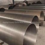 STAINLESS STEEL ROTARY DRUM SCREENS / WEDGE WIRE JOHNSON CYLINDRICAL SCREENS