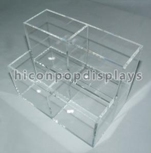 China Counter Top Clear Acrylic Makeup Organizer Merchandise Recyclable wholesale