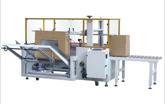 Automatic Carton Box Erector, Automatic Erecting Carton Box and Bottom Sealing