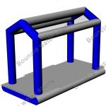 Inflatable Platform With Detachable Ceiling