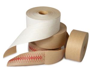 China Customized Brown Kraft Paper Box Sealing Tape Water Proof Gummed Tape wholesale
