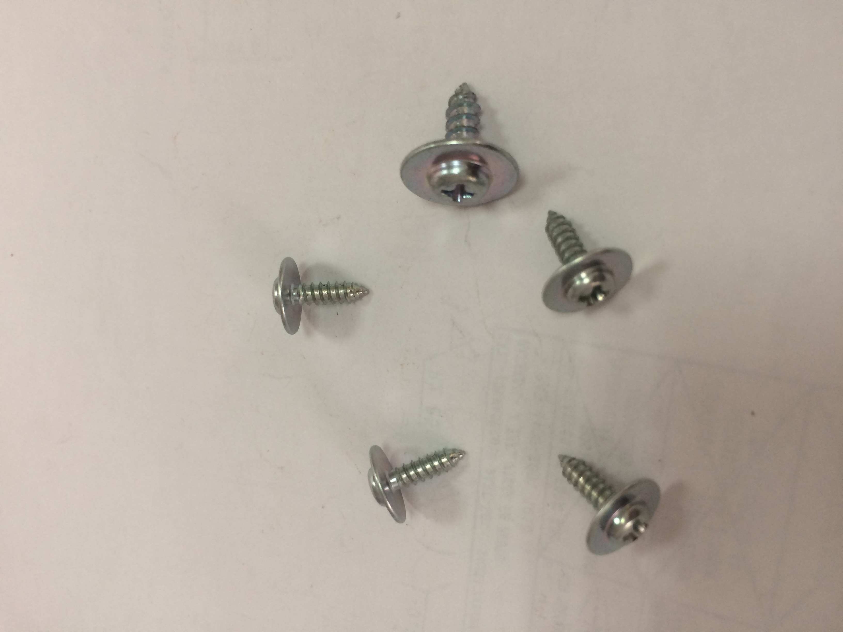 Stainless Steel Rounded Head Screws with Washer for Sheet Metal Pan Head SEM Self Tapping Screws