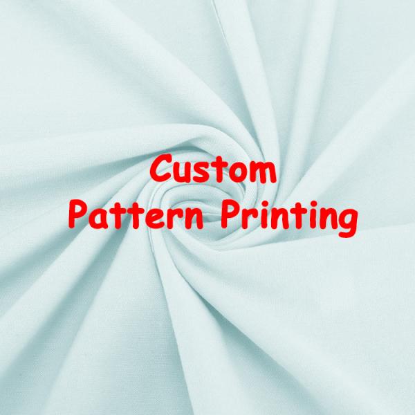 70% Bamboo 30% Organic Cotton Fabric Customized 5% Spandex Jersey Garment Clothes, Bamboo Fiber Viscose Fabric/