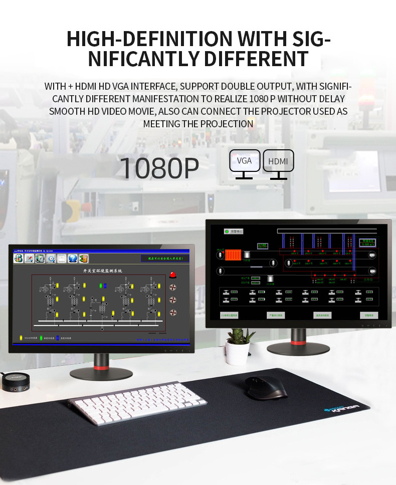 N2830 Industrial Control Computer Mini Host Dual Quad Core Microcomputer
