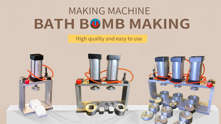 1300piece/h Multi press Manual bath bomb Making Machine with Automatic Operation