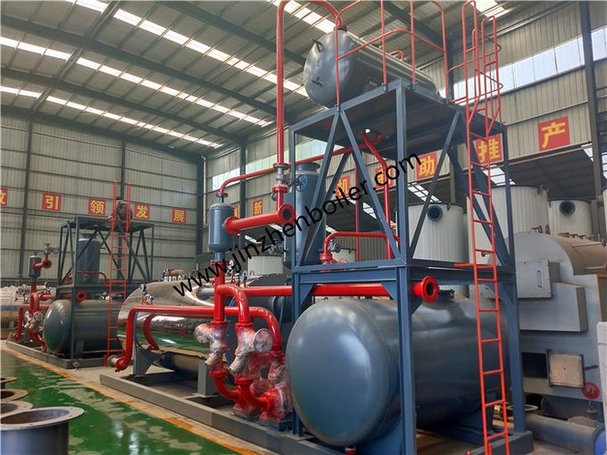 Horizontal Type Oil Gas Fired Thermal Fluid Heater For Textile Printing And Dyeing Industry