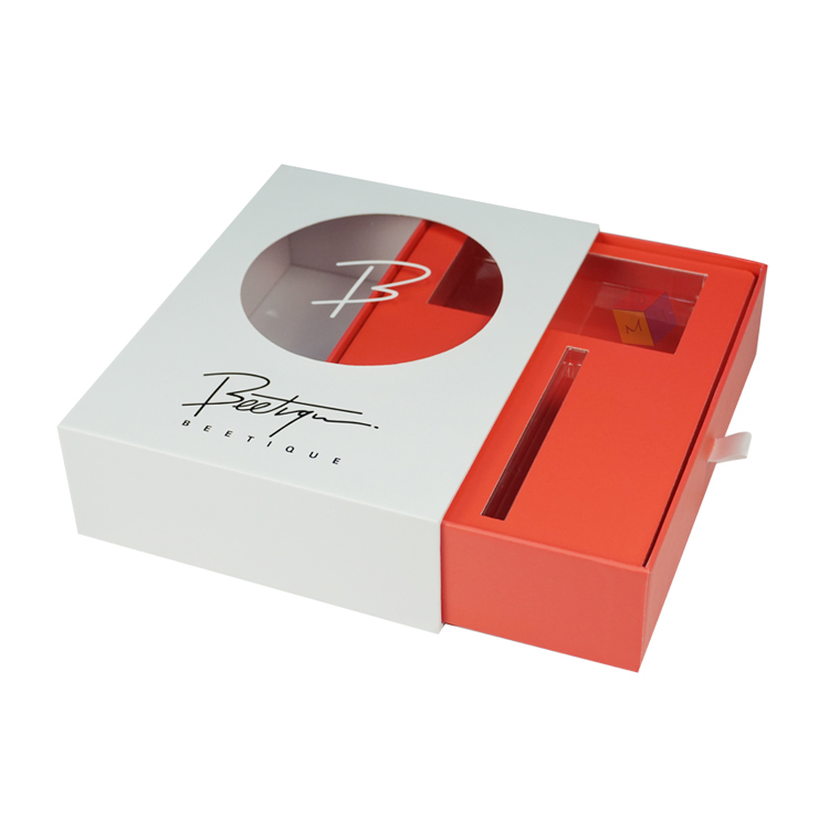 Custom Logo Printed Corrugated Cosmetic Box Eco-Friendly Book Shape Box for Shipping
