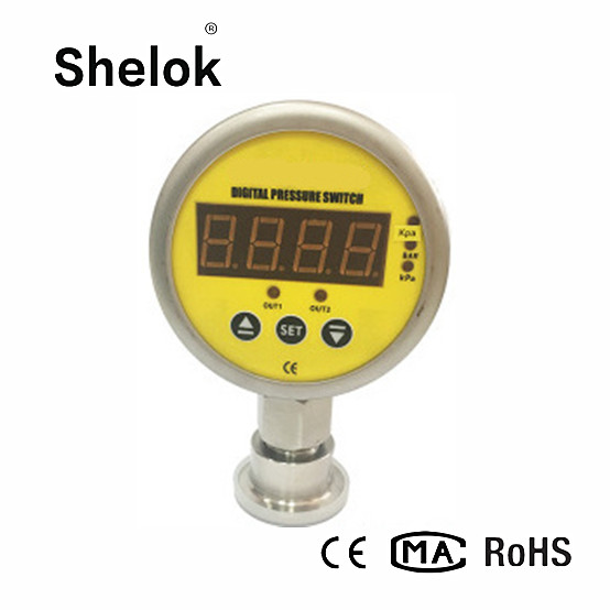 High pressure digital vacuum pressure switch