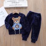 Baby Toddler Brown 28kg Teddy Bear Wearing Pajamas Sleepwear 145cm For Autumn