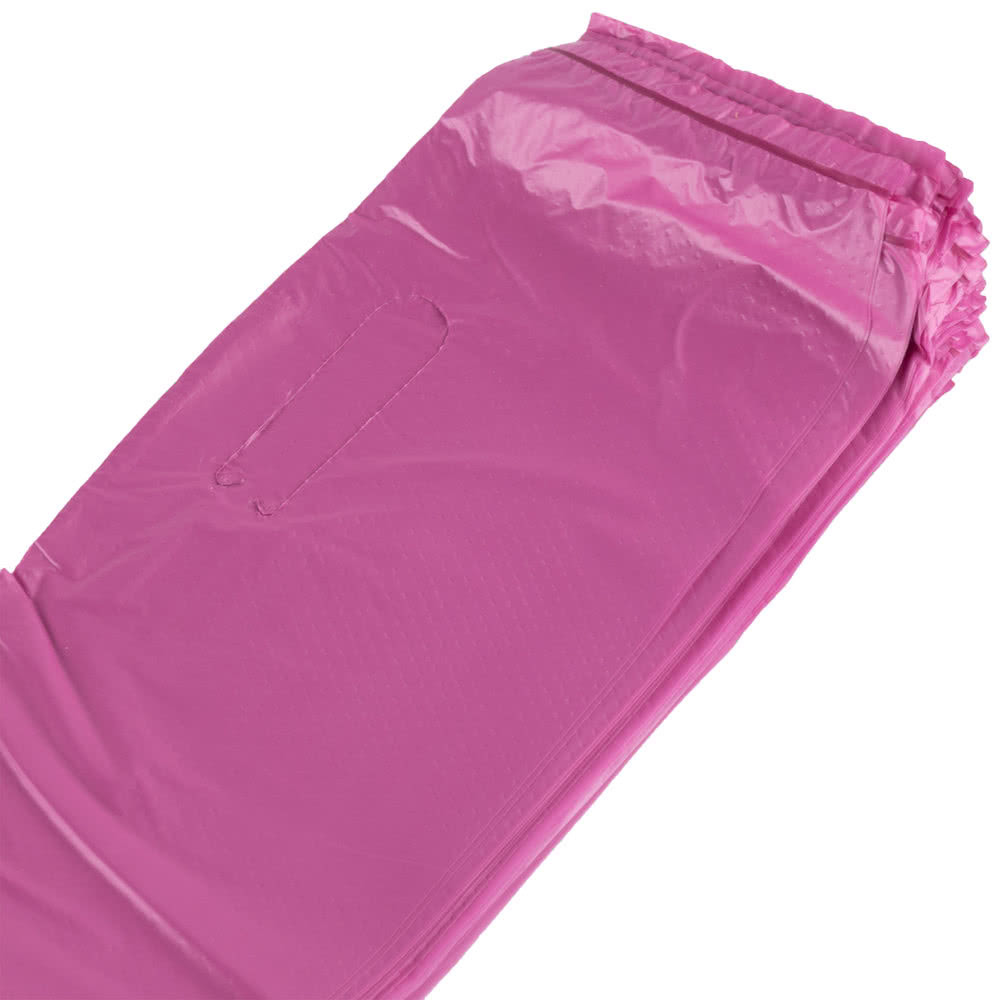 Purple Colour Plastic Grocery Bags HDPE Material Biodegradable Plastic Bags
