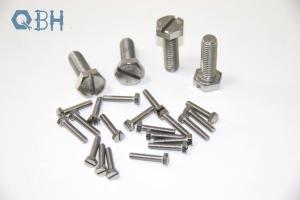 China SS304 316 Hexagon Slotted High Tensile Stainless Steel Bolts wholesale