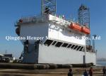 Marine Lifting Ship Launching Airbags , Boat Lift Air Bags For Construction