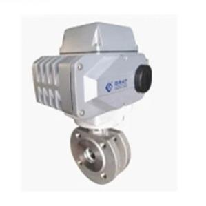 China Grat Normal Temperature Stainless Steel Small Flow Control Electric Ball Valve wholesale