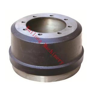 China TS16949 Truck Trailer Brake Drums Automobile Spare Parts Black Cast Iron wholesale