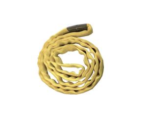 China Yellow 3000KG 3 Meters Yellow Endless Lifting Straps, polyester sling wholesale