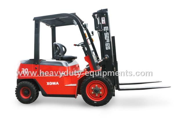 Diesel Type Industrial Forklift Truck C490BPG Engine 3 Ton Forklifts 4270Kg Dead