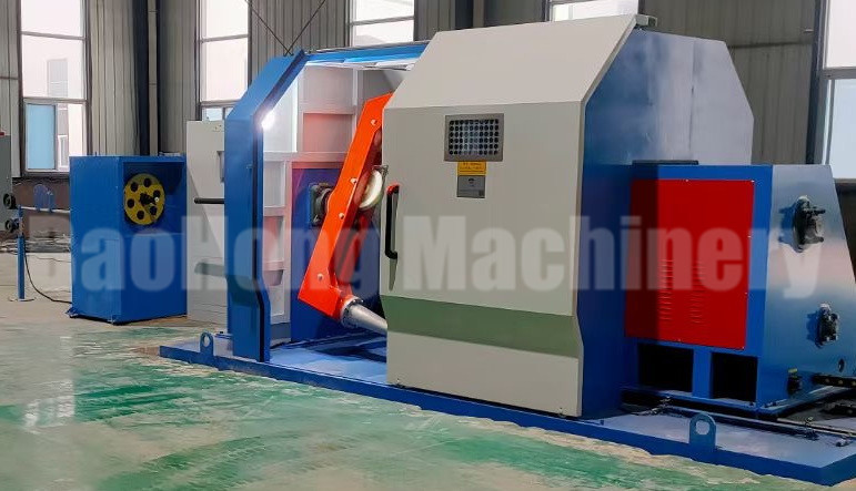 1000mm Cantilever Single Twist Bunching Machine For Control Cable