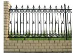 Antique Cast Iron Fence Panels / Pedestrian Safety Barrier Fence For Villa Home
