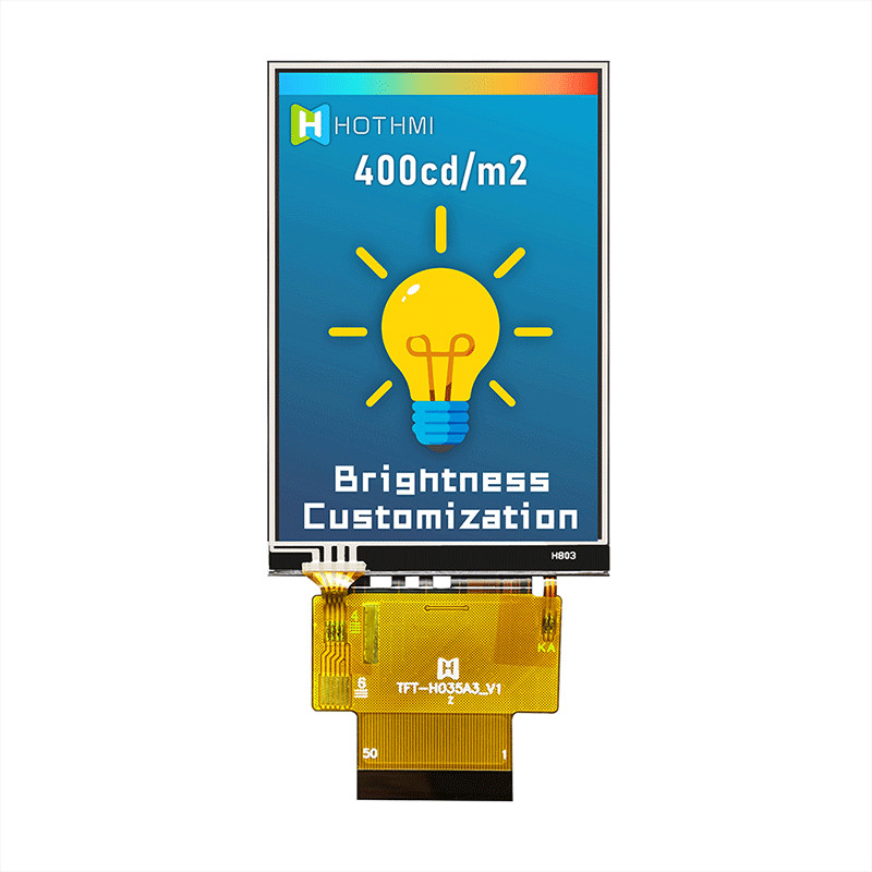 Vertical 3.5 Inch TFT LCD Module , Multifunctional TFT Capacitive Screen