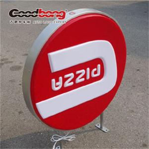 China round illuminated top light box wholesale