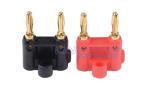 Banana Plugs Connectors Solder Type Plug Dual Coaxial Cable or Wires