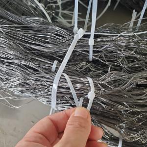 China Anti Tank Track Wrapped Wire Mesh To Reduce Tank Mobility wholesale