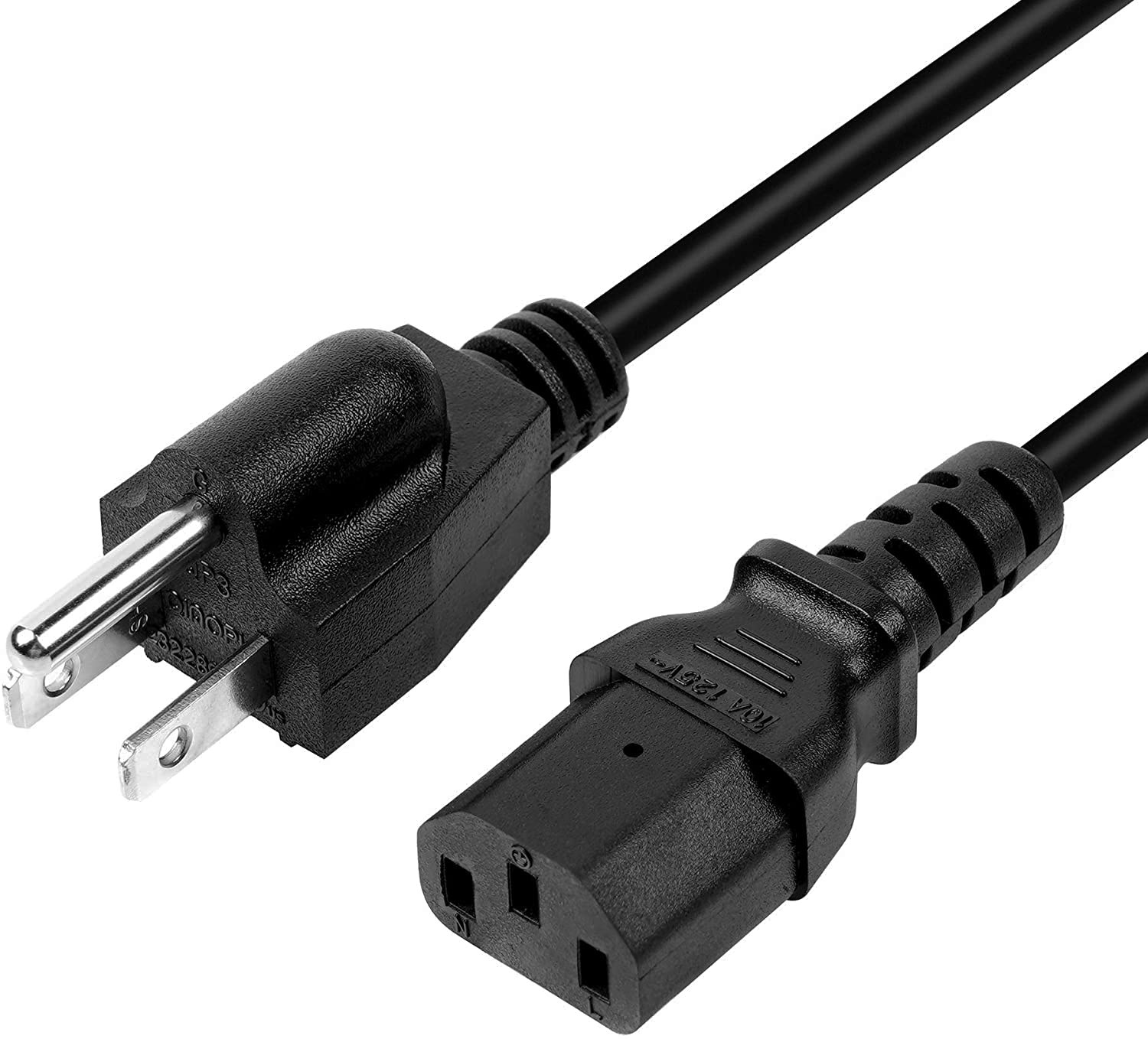 Salt Lamp Appliance Power Cord TF 16949 Electric 3 Prong Standard Grounding