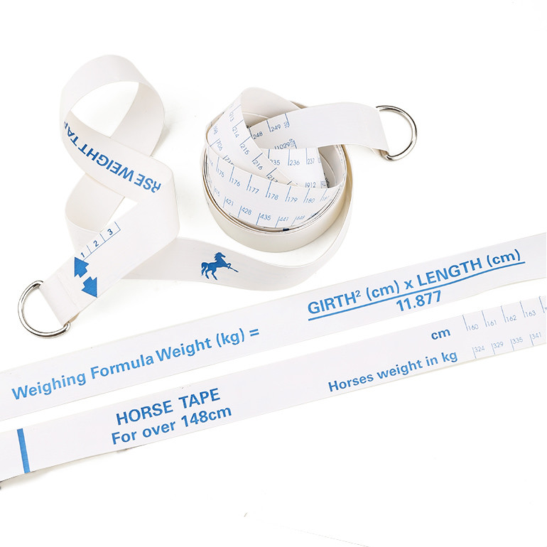 Wintape PVC Fiberglass Livestock Horse Weight Formula Measure Tape，Metric Centimeter Kilogram Horse Measuring Tape