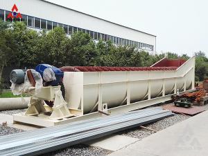 China Large Capacity Spiral Sand Washer Machine For Construction wholesale