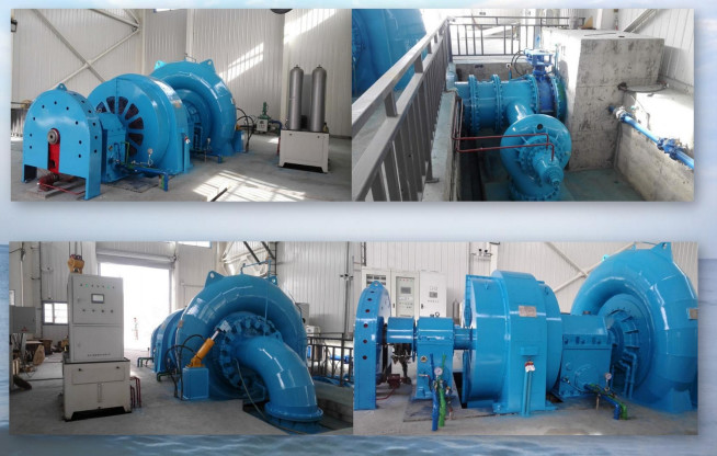Water Head Customized Hydroturbine Generator 450-1000rpm 50HZ/60HZ Frequency