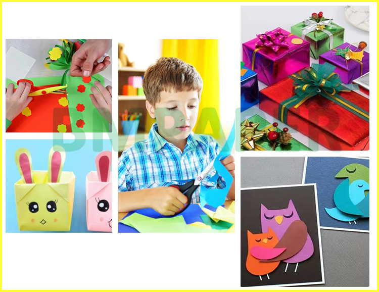 250gsm 300gsm Uncoated Coloured Bristol Paper Board For Greeting Card 61 x 86cm