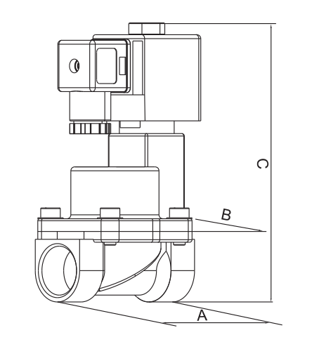Normally Open SS304 Steam Solenoid Valve 3/8'' 1/2'' 3/4'' 1'' 24V DC 220V AC