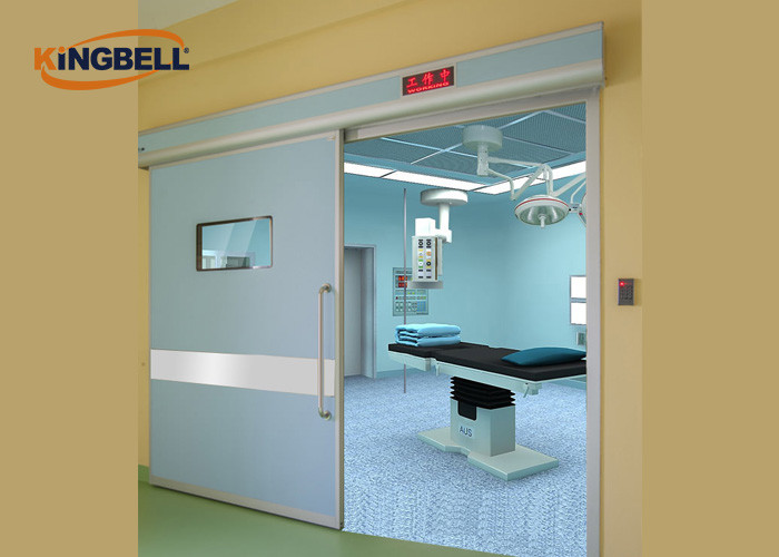 Double Automatic Sliding Door Optional Knob Handing Medical Microcomputer Control System