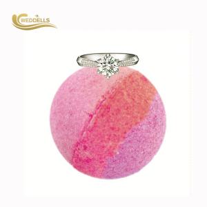China Handmade Organic Beautiful Premium Bath Bombs , Multicolor Shea Butter Bath Bomb wholesale