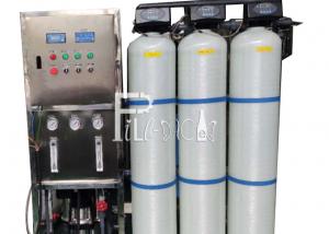 China Manual Valve 500LPH Reverse Osmosis Water Treatment Machine wholesale