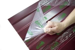 China Construction 40mic 1500mm Sheet Metal Protective Film wholesale