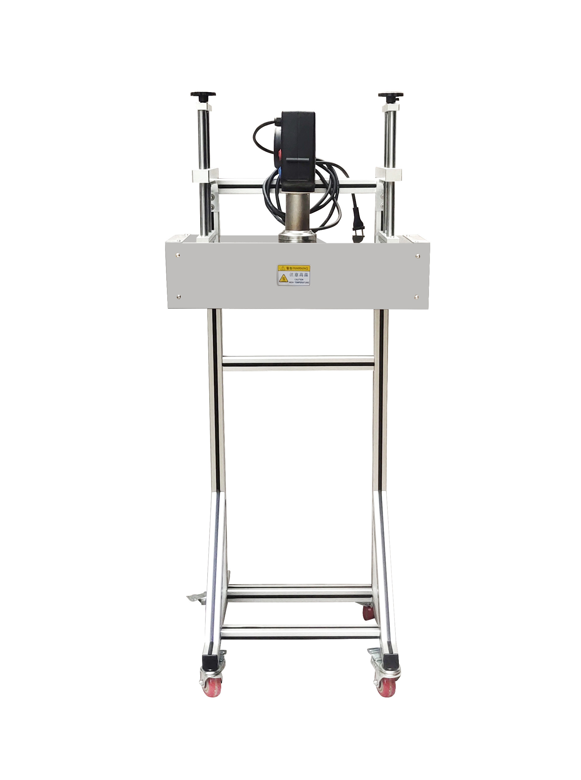 Pharmaceutical Industry Cap Sealing Machine with Air Cooling System and Adjustable Conveyor Speed
