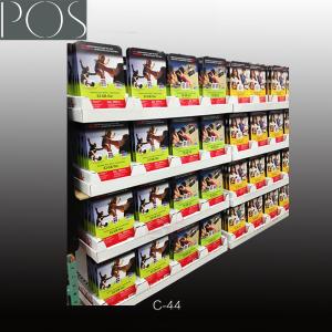China customized PDQ cardboard box on the supermarket shelves wholesale
