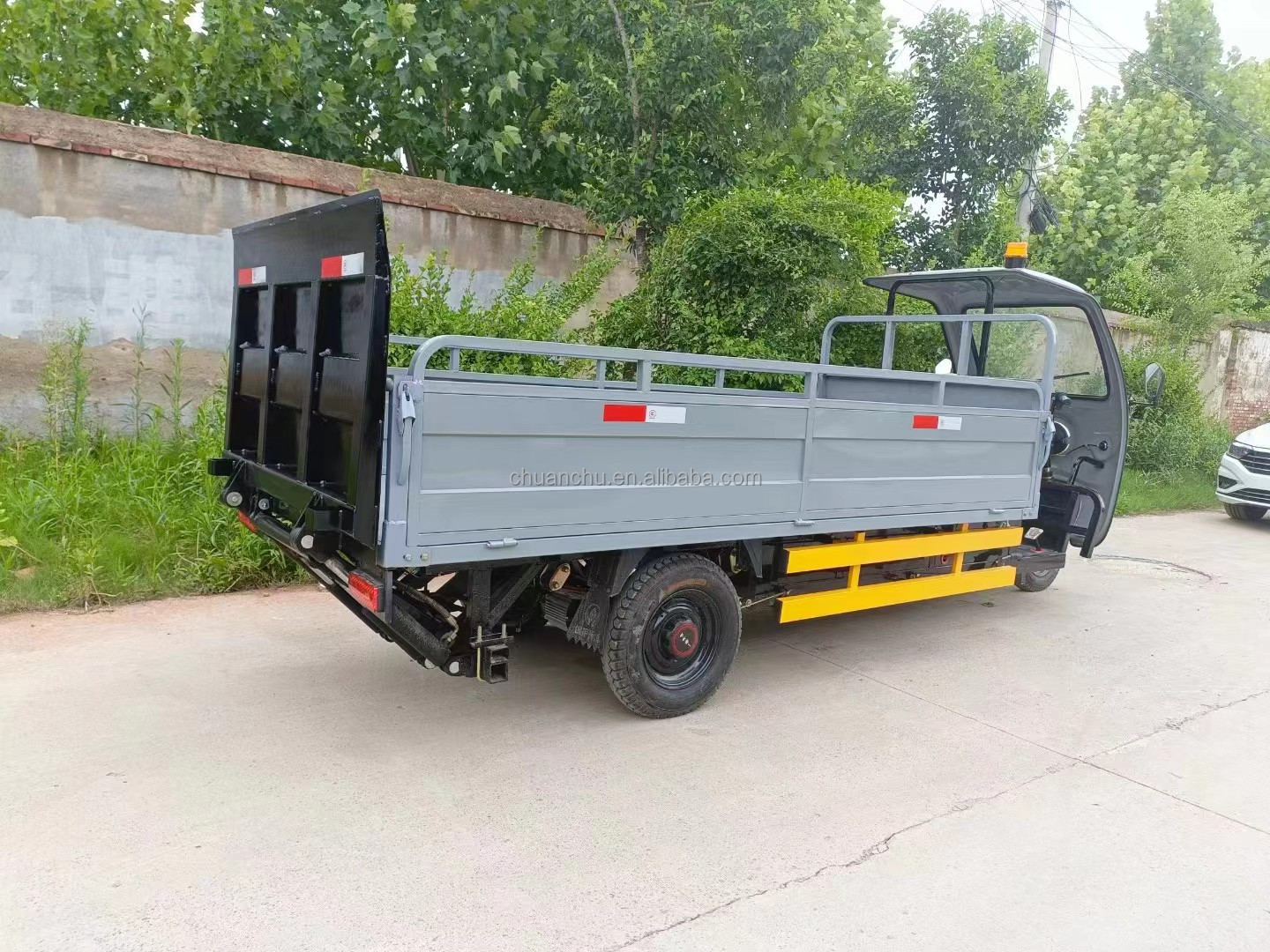 Mini Pure Electric Garbage Collection Tricycle For Sanitary Workers