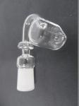 Transparent Quartz Glassware , Fused Silica Quartz Banger High Purity Clear
