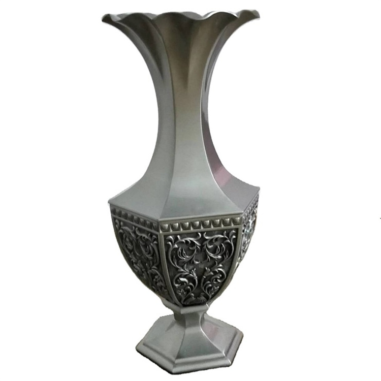 Metal retro custom vintage flower pot for home decoration