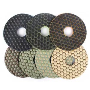 China Diamond Resin Dry Polishing Pad For Air Grinder Stone Polisher wholesale