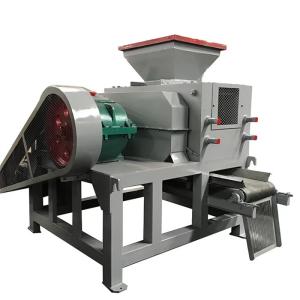 China 5.5KW Roller Press Briquetting Machine Sludge Power Oval Ball wholesale