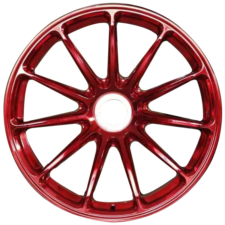 Custom 18 19 20 21 22 inch red finish forged alloy car wheel rim