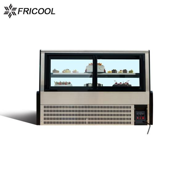 hot sale cake display case refrigrerated cake showcase for bakery shop with CE